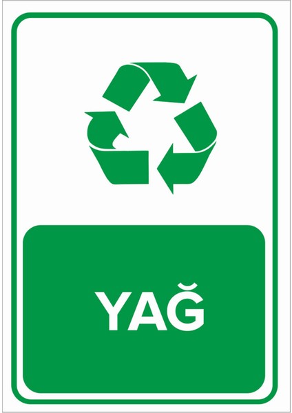 Geri Dönüşüm Yağ Levhası - Sac Malzeme 35X50 cm