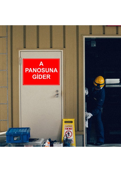 A Panosuna Gider Levhası - Sac Malzeme 35X50 cm modelleri