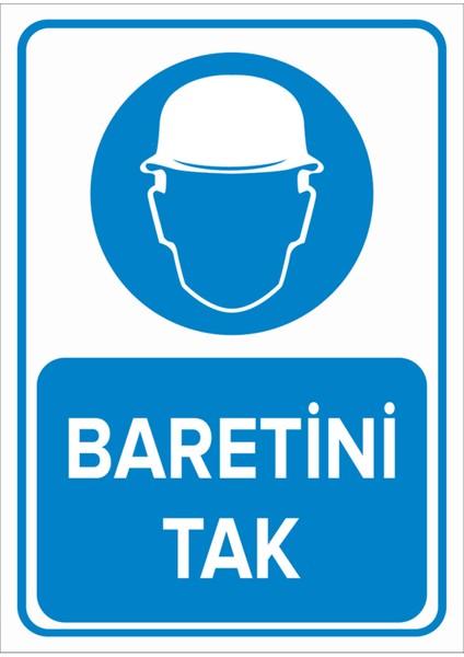 Baretini Tak Levhası - Dekote Malzeme 50X70 cm