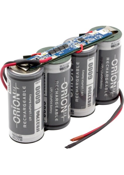 12.8V 6000MAH 4s 32700 Lifepo4 Bms Devreli Şarjlı Pil