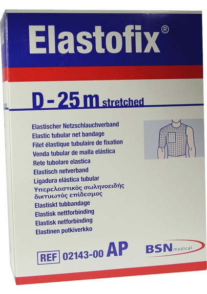 Elastofix 25M Bsn File Bandaj Beden D Gövde