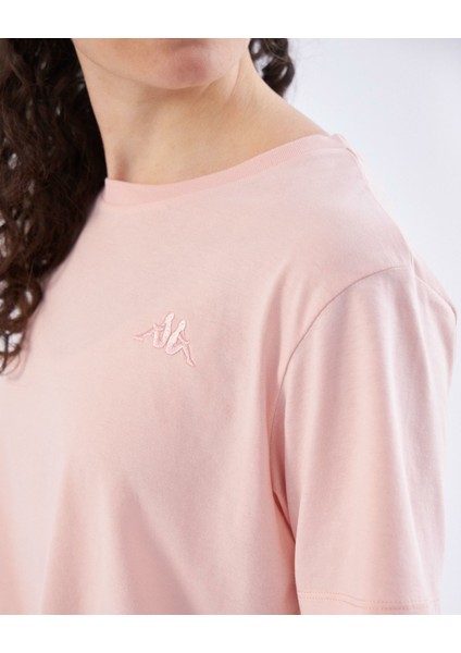 Authentic Ghigax Kadın Açık Pembe Oversize Fit Tişört fırsatları