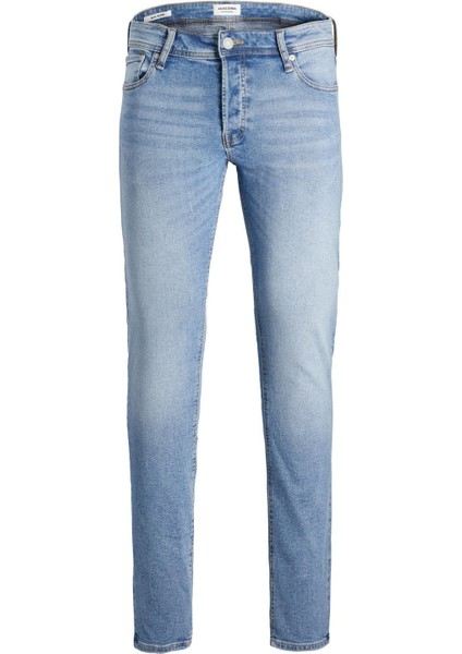 12203510_Jjiglenn Jjoriginal Mf 030 Düşük Bel Skinny Fit Düz Erkek Denim Pantolon indirimleri