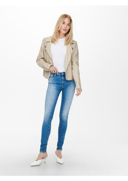 kadın onlgemma faux leather biker otw noos 15153079