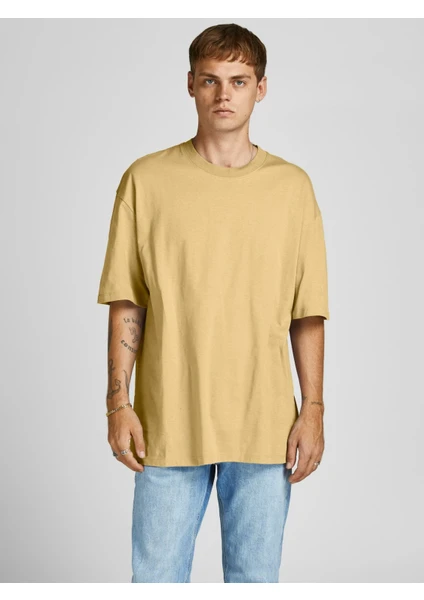 Jack & Jones Bisiklet Yaka Basic Tisört - Brink