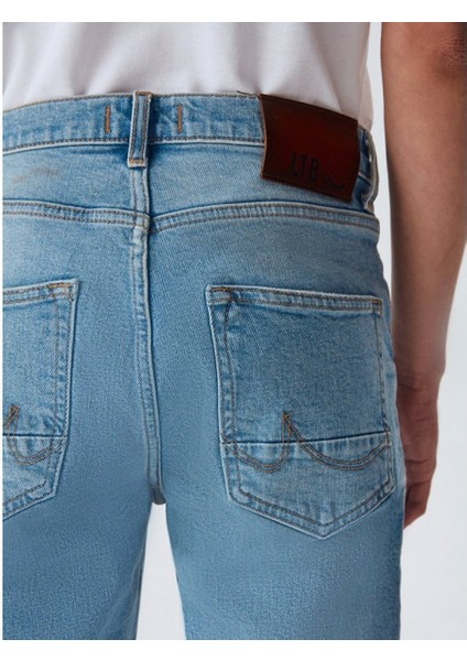 Erkek Smarty Y Normal Bel Dar Paça Skınny Jean Pantolon