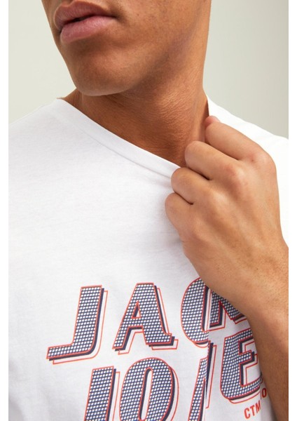 Yazılı Erkek Yuvarlak Yaka Tişört 12213764