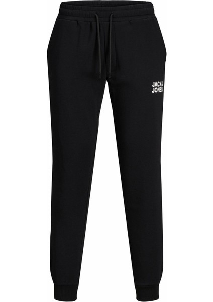 Jack & Jones Jpstgordon Jjnewsoft Sweat Pant Gms Noos Erkek Siyah Eşofman Altı 12178421-Black