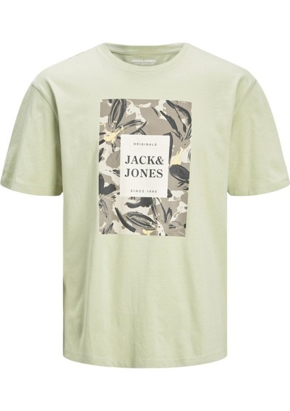 Jorflower Brandıng Tee Ss Crew Neck Ln Swamp