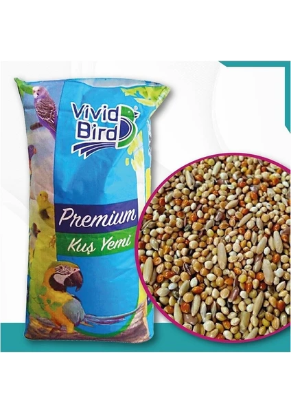 Vivid Bird Muhabbetkuşuyemi  Yemi  500 gr.