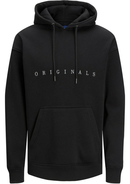 Jack & Jones Jorcopenhagen Sweat Hood Noos Siyah Erkek Sweatshirt 12176864-Black