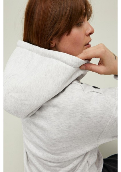 Kapüşonlu Logolu Sweatshirt- Copenhagen