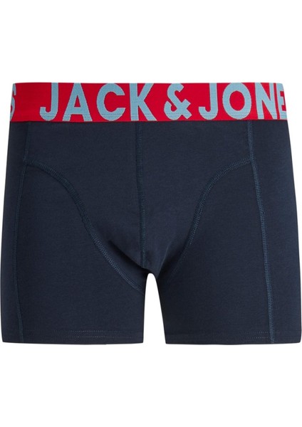 Jack & Jones Jaccrazy Solıd Trunks 3 Pack Noos Erkek Siyah Boxer 12151349-Black