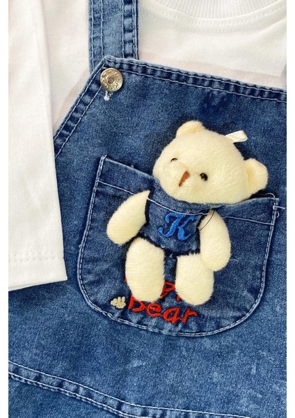 Happy Bear Ayıcık Oyuncaklı Bebek Uzun Kollu Salopet fiyatları