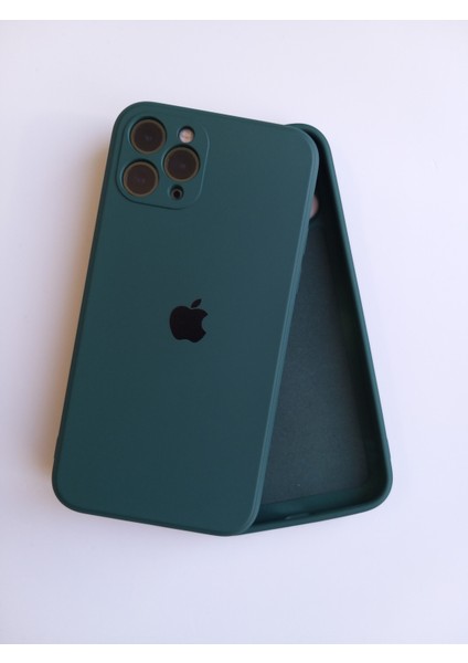 Apple iPhone 11 Pro (5.8) Uyumlu Köşeli Kalıp (12 Görünümlü) Lansman Içi Kadife Silikon Kılıf