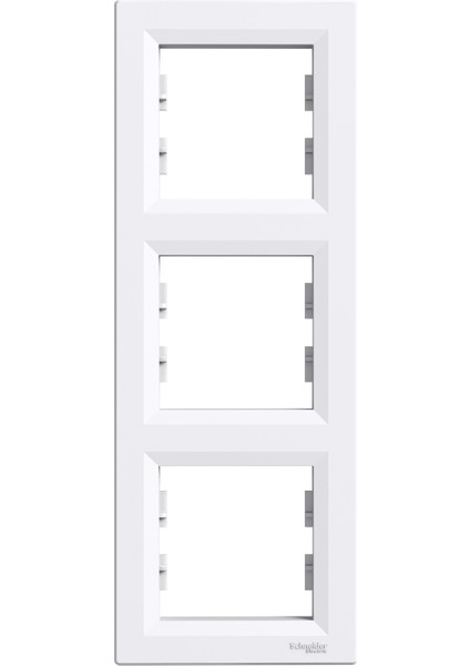 Electric Asfora Beyaz 3'lü Dikey Çerçeve EPH5810321