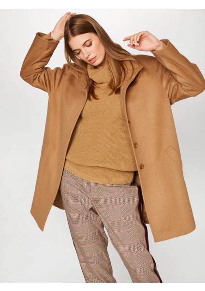 Dik Yaka Kaşmir Kaban 00039 fırsatları