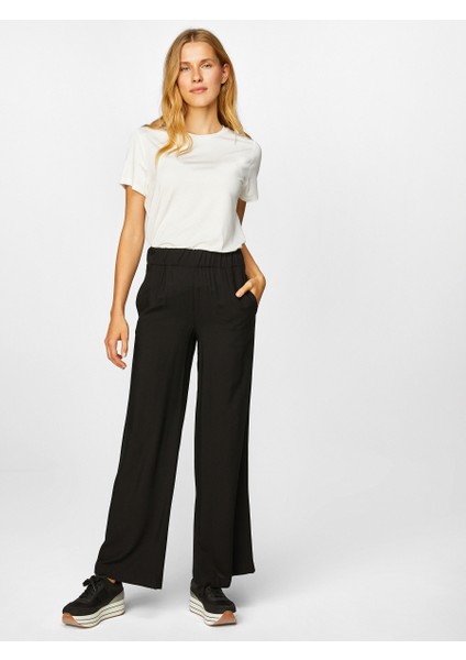 Wide Leg Viskon Pantolon 00067