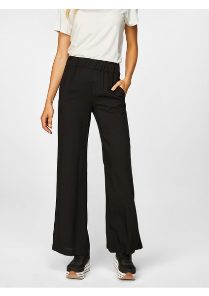 Wide Leg Viskon Pantolon 00067