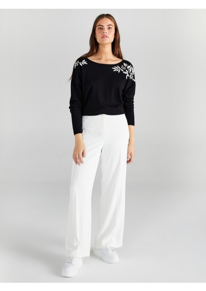 Wide Leg Pantolon 00081 fırsatları