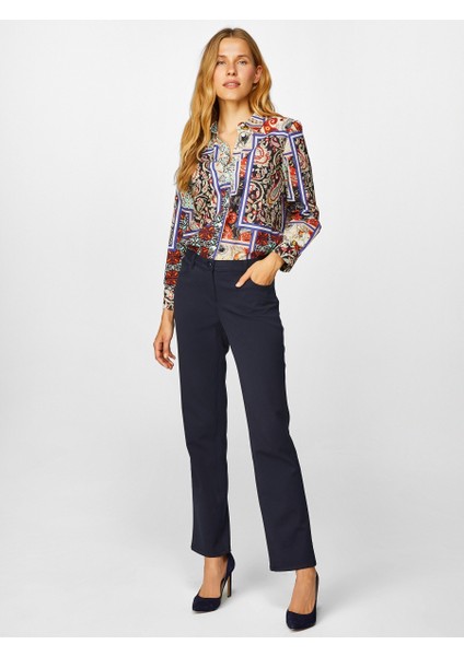 Regular Fit Polyviskon Pantolon 00045 fiyatları