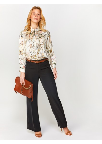 Wide Leg Pantolon 00081