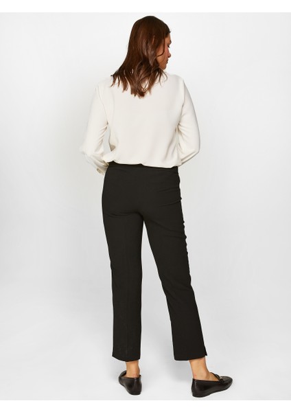 Slim Fit Krep Pantolon 00049