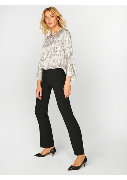 Normal Bel Straight Pantolon 00047