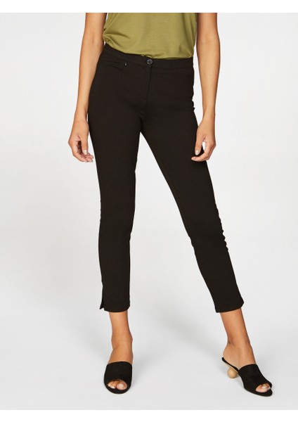 Slim Fit Örme Pantolon 00053 fırsatları