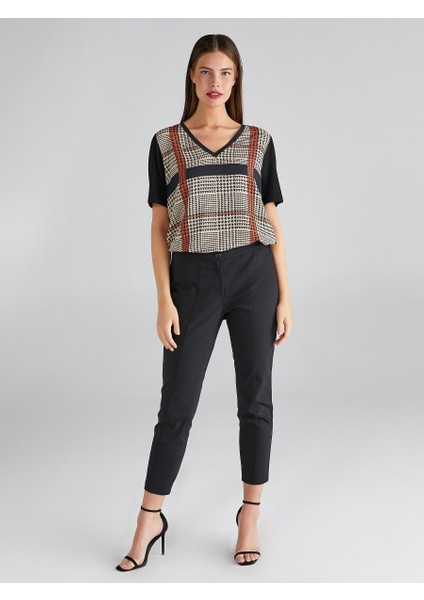 Normal Bel Slim Fit Pantolon 00050