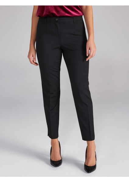 Slim Fit Polyviskon Pantolon 00048
