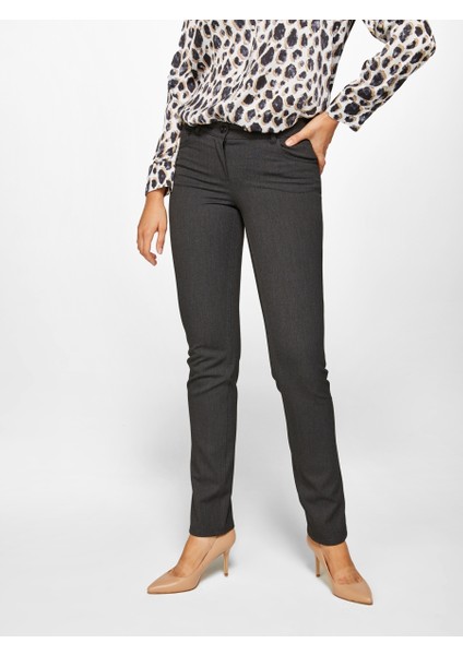 Regular Fit Polyviskon Pantolon 00045