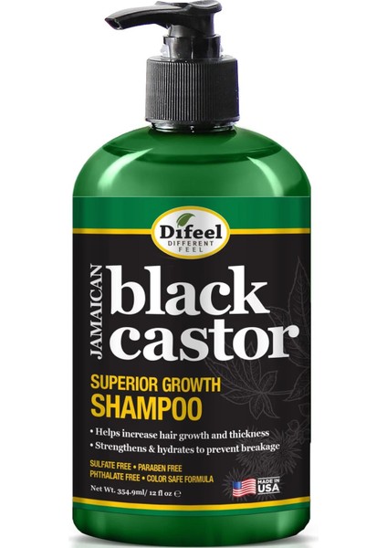 Jamaican Black Castor Yavaş Uzayan Saçlara Özel Şampuan 354.9ml