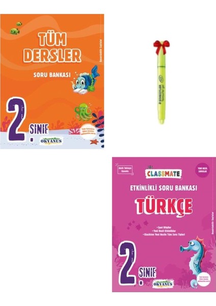 2. Sınıf Tüm Dersler ve Classmate Türkçe