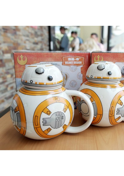 Star Wars Robot 3D Stereo Seramik Kupa (Yurt Dışından)