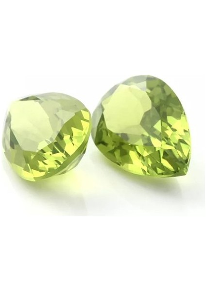 Armut Kesim Sentetik Taş 4X6MM 100 Adet Zeytin Yeşili