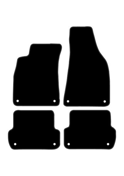 Audi A4 B6-B7 2000-2007 Halı Paspas