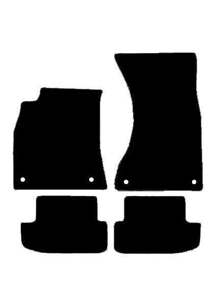 Audi A5 Cabrio 2007-2016 Halı Paspas