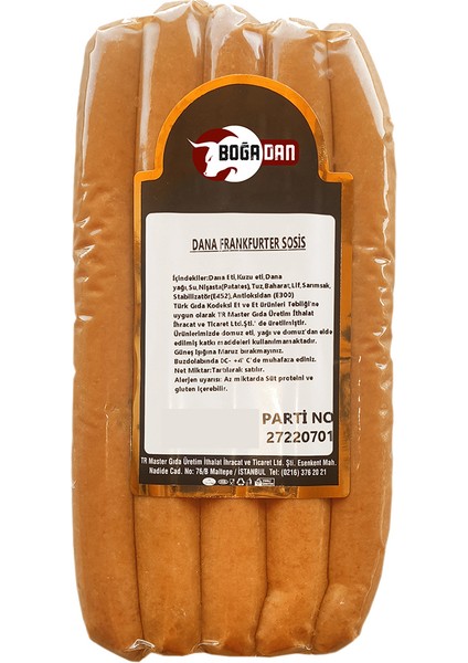 Frankfurter Sosis 1 kg