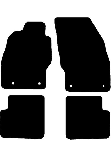 Opel Corsa D 2006-2014 Halı Paspas