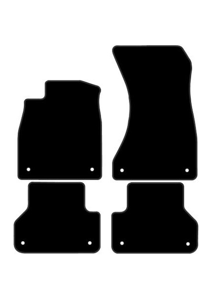 Audi A4 B9 2016 ve Sonrası Halı Paspas