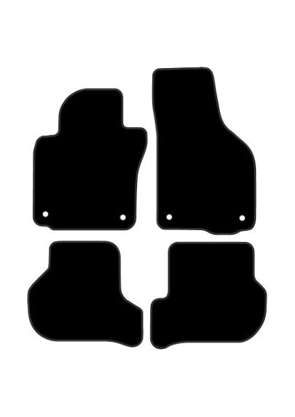 Volkswagen Scirocco 2008 ve Sonrası Halı Paspas