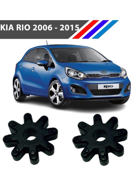 Kia Rio Direksiyon Kaplini 2 Adetli Takım 2006 - 2015