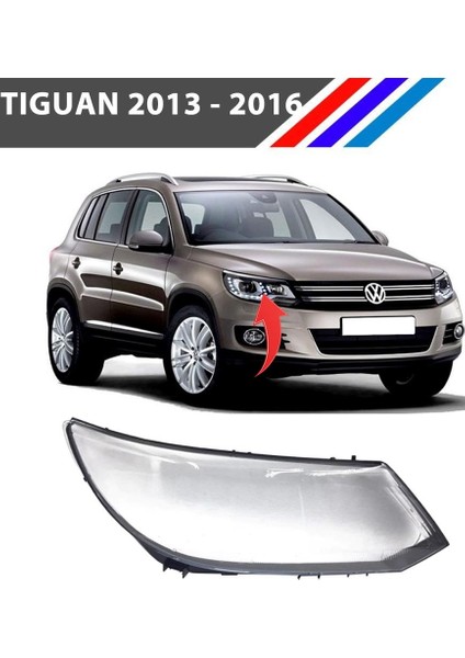Vw Tiguan Ön Sağ Far Camı Yolcu Tarafı 2013 - 2016