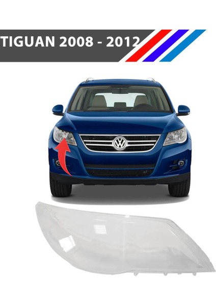 Vw Tiguan Ön Sağ Far Camı Yolcu Tarafı 2008 - 2012 fiyatları
