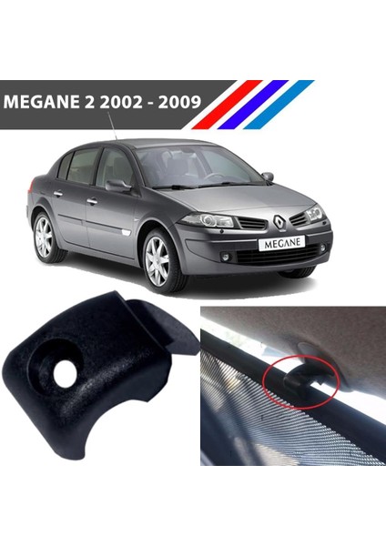 Megane 2 Arka Perde Klipsi Tutucusu Perdede Kalan Kısım