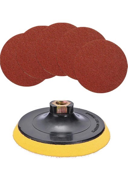 Spiral Taşlama Cırt Zımpara Inox Metal Kesici Flap Disk 16 Parça indirimleri