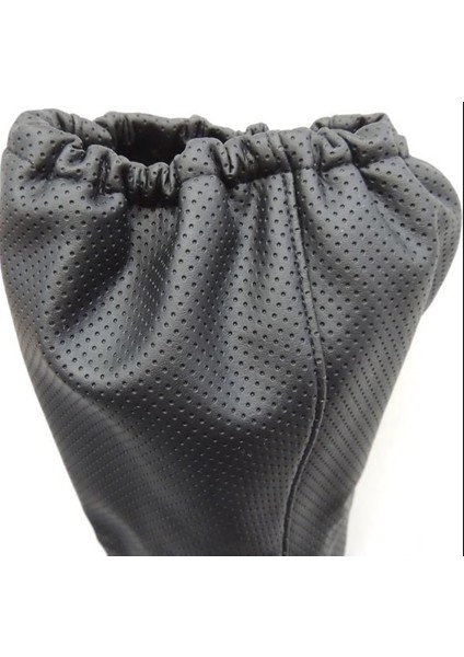 Unıversal Vites Körüğü Delikli Deri Her Araca Uyumlu Lastikli Delikli Deri Gri Dikiş fiyatları