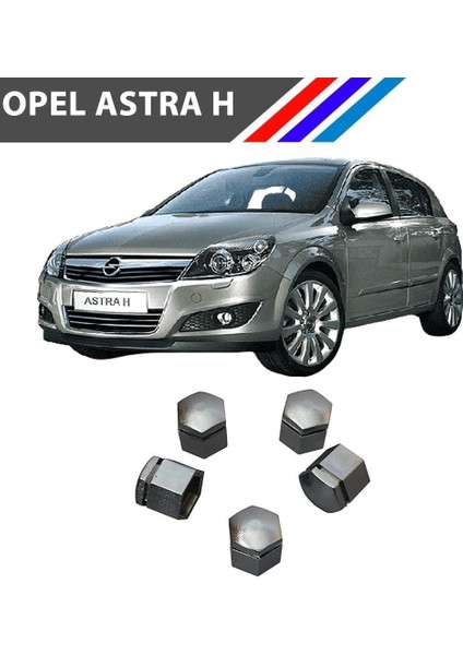 Opel Astra H Bijon Kapağı 5 Adetli Set Krom Renk 1008209