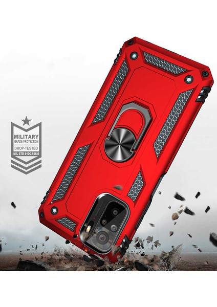 Xiaomi Redmi Note 10S Kılıf Vega Tank Sert Yüzüklü Standlı Zırh Koruma Kapak modelleri